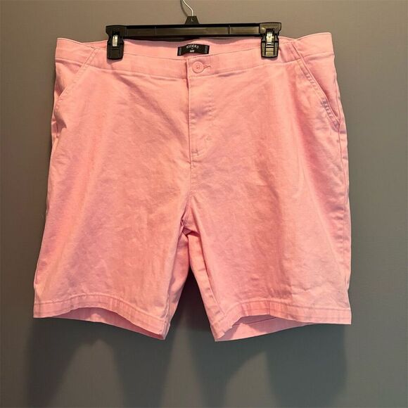 Riders by Lee Women's Plus Size 16 Pink Bermuda Shorts Casual - Picture 1 of 9